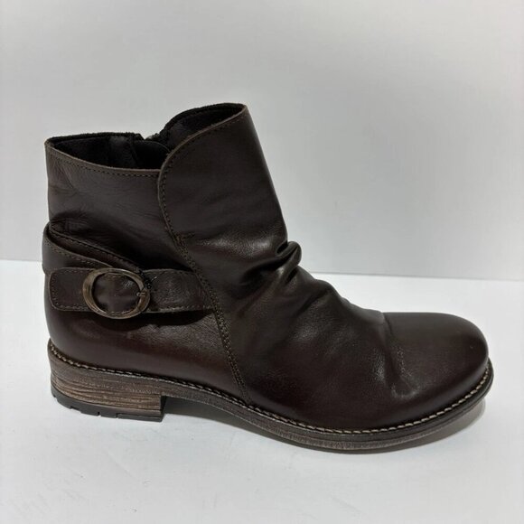 Avellini Shoes - Avellini Women’s Brown Leather Boots, Size EUR 39, US 8 M